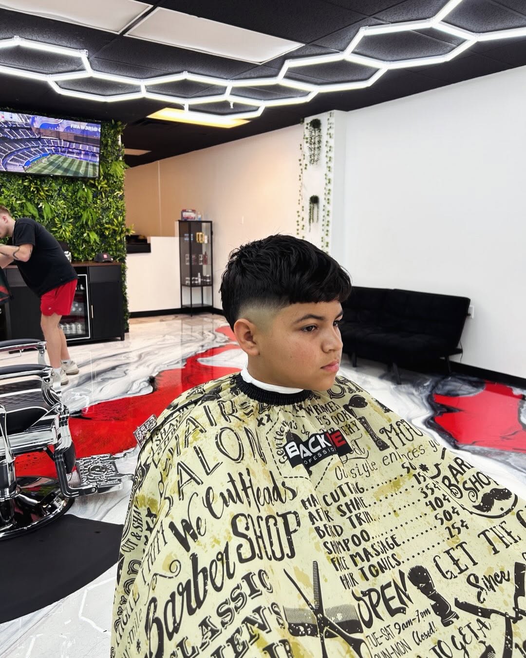 Clean skin fade from Catrines Barbershop